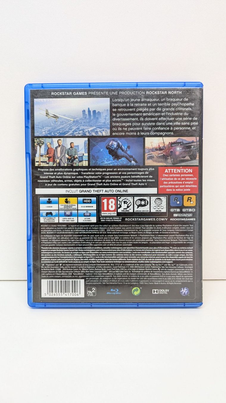 Giochi: Grand Theft Auto V - PlayStation 4 – Usato da Menziken venduto da mame18 2