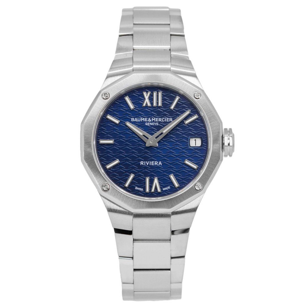 Baume & Mercier Orologi: Baume & Mercier Men's 10727 Riviera Quartz – Nuovo e nell'imballaggio originale da Schindellegi venduto da harveystore 2