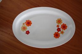 Vintage Servierplatte, 33 cm x 21.5 cm