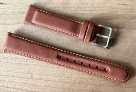original Vintage CAMEL TROPHY Leder Armband 18mm NEU