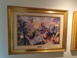Kinkade Disney Dreams Bild Beauty and the Beast
