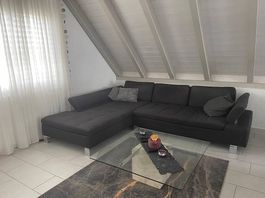 Ecksofa Tommaso von LIVIQUE  Grau  sehr gepflegt