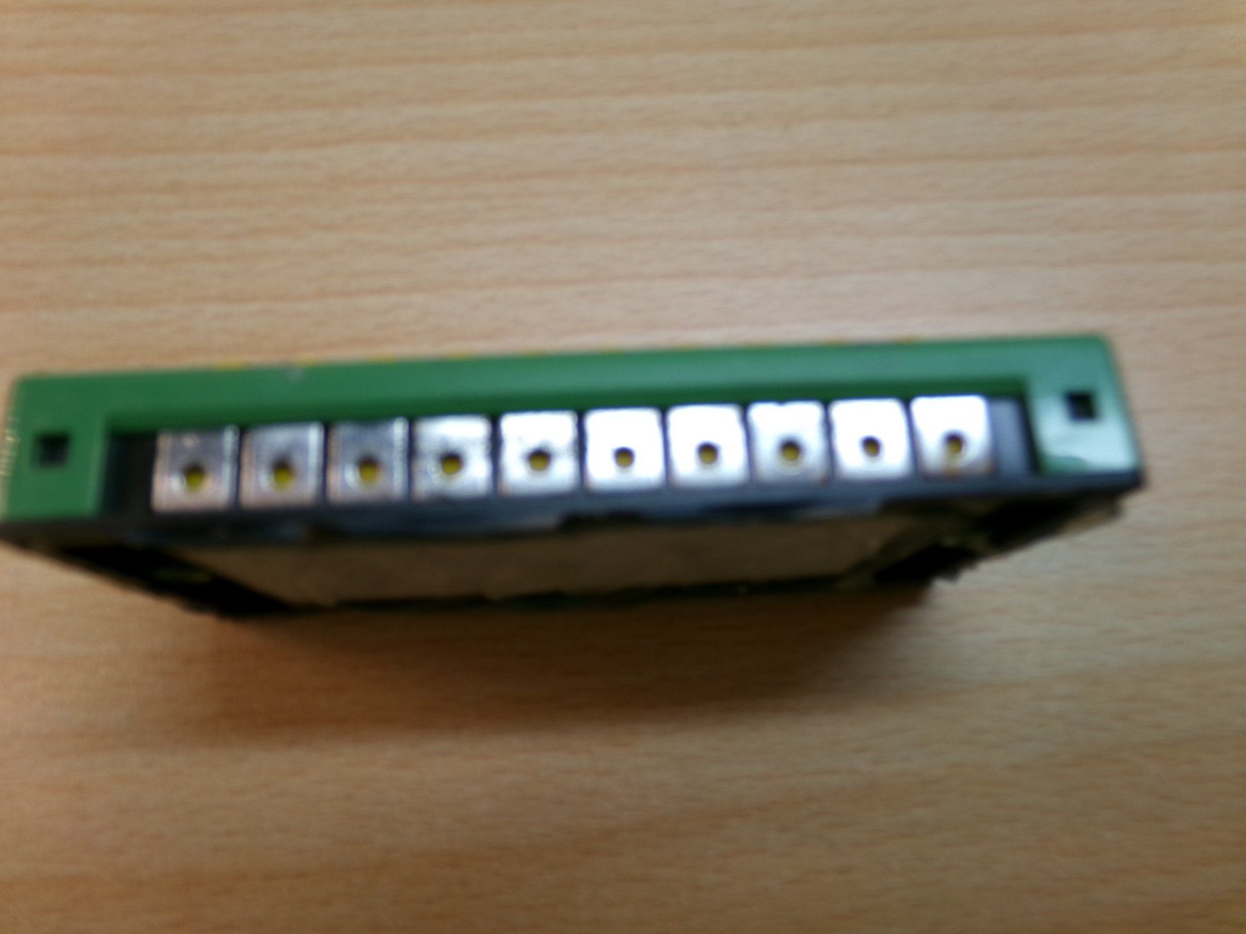 Fleischmann Modellini di ferrovie: Fleischmann 6941 Verteilerplatte 10polig – Usato da Hombrechtikon venduto da Se9 2