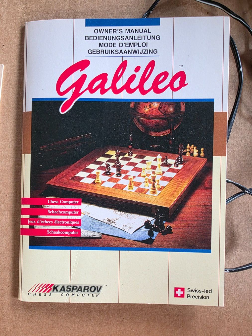 Saitek Giochi: Schach Computer Galileo Kasparov – Usato da Walterswil BE venduto da Lonitti 2