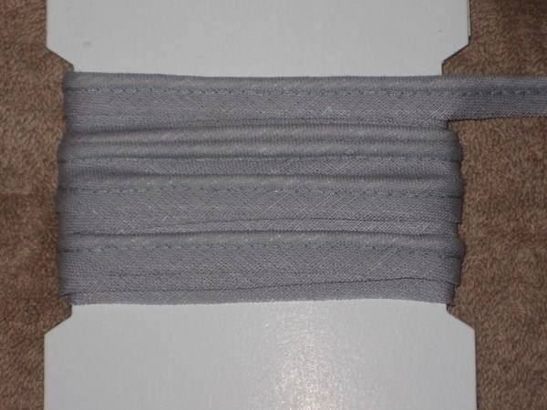 Nastri decorativi: Paspelband Baumwolle hellgrau 10mm breit Reststücke! – Nuovo (secondo la descrizione) da Füllinsdorf venduto da Schlupp