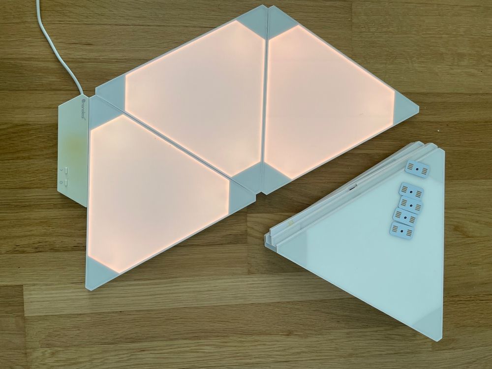 Nanoleaf Triangle LED lights (Gebraucht) in für CHF 66 – mit Lieferung ...