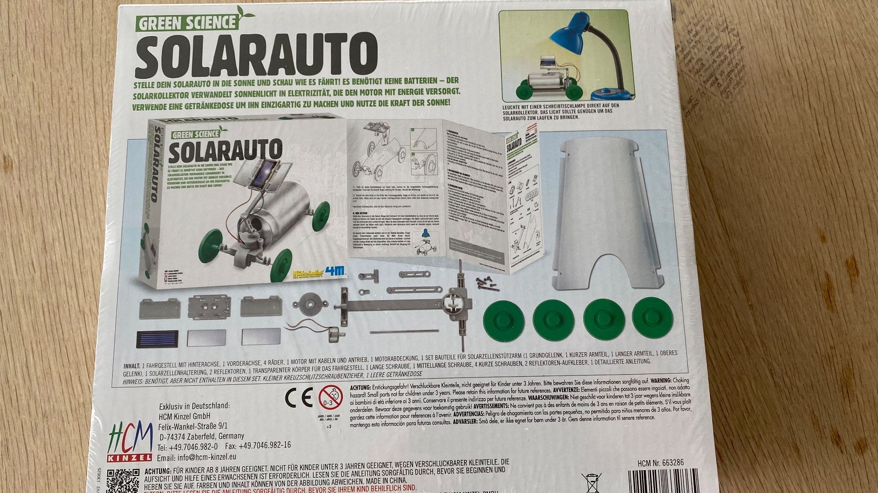 Modellautos: Solarauto, Green Science, Bausatz, Modellbau – Neu und originalverpackt aus Murten von  1