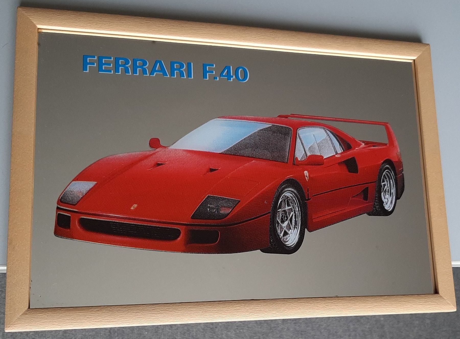 Poster & Bilder: FERRARI F.40 Spiegel – Gebraucht aus Thun von music_and_more