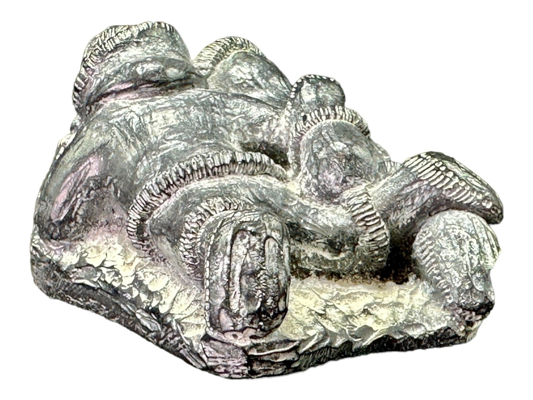 Sculture & Statue: WOLF sculpture inuite originale en stéatite. Canada – Usato da Morges venduto da magicle 5
