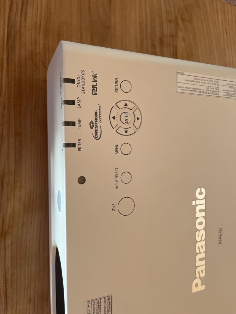 Panasonic Proiettori: Beamer Panasonic PT-FW430 – Usato da Dittingen venduto da Reh77 1