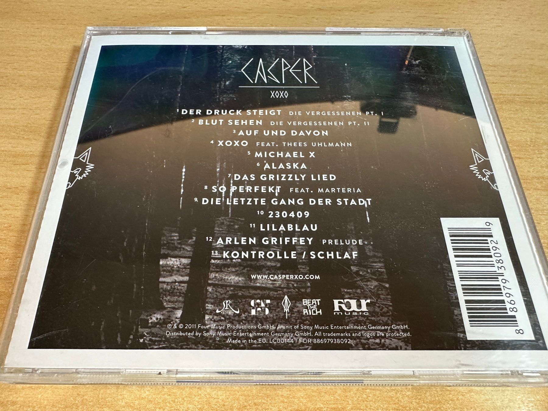 CD: X2 Casper – XOXO – Usato da Rikon im Tösstal venduto da Alpenmutz 1