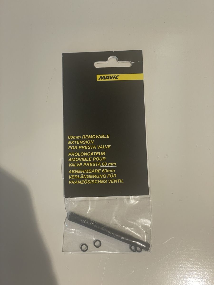 Mavic Pezzi di ricambio: Verlängerung Presta Ventil 60mm Rennrad – Nuovo e nell'imballaggio originale da Davos Dorf venduto da BenoitFichaux 1