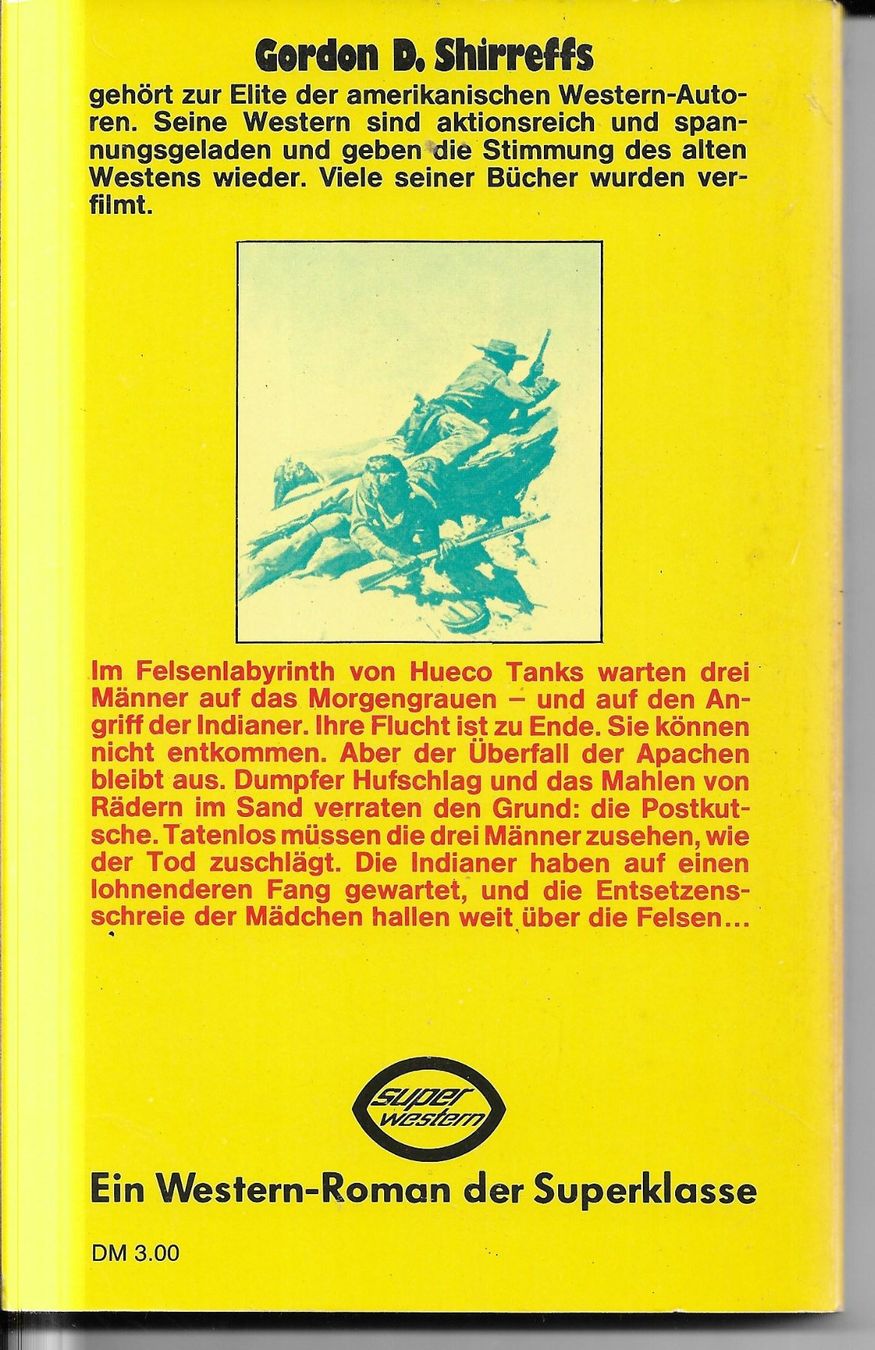 Livres: Gordon D. Shirreffs - Die Todes-Mesa – D'occasion à Nunningen par mercury-for-books 1