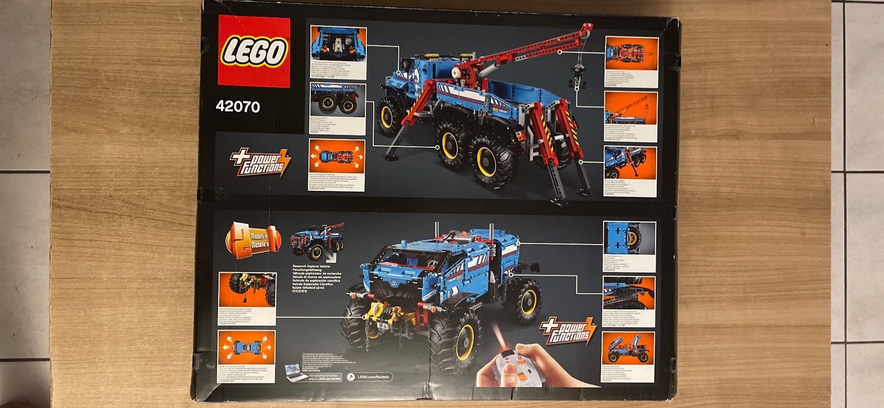 Technics Baukästen: Lego Technic 6x6 Abschlepptruck 42070 – Neu und originalverpackt aus Schlossrued von Julio25 1
