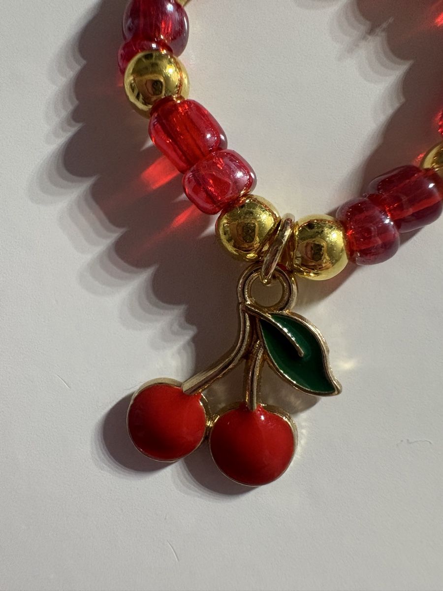 Anelli: Süsser Kirschen Ring🍒 Handgemacht, Neu, Elastisch – Nuovo (secondo la descrizione) da Winterthur venduto da nik_pr58 3