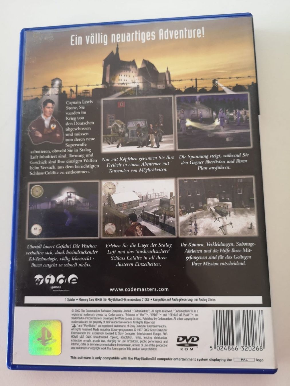 Sony Spiele: Prisoner of War (PS2) – Gebraucht aus Herisau von Seyashop1 2