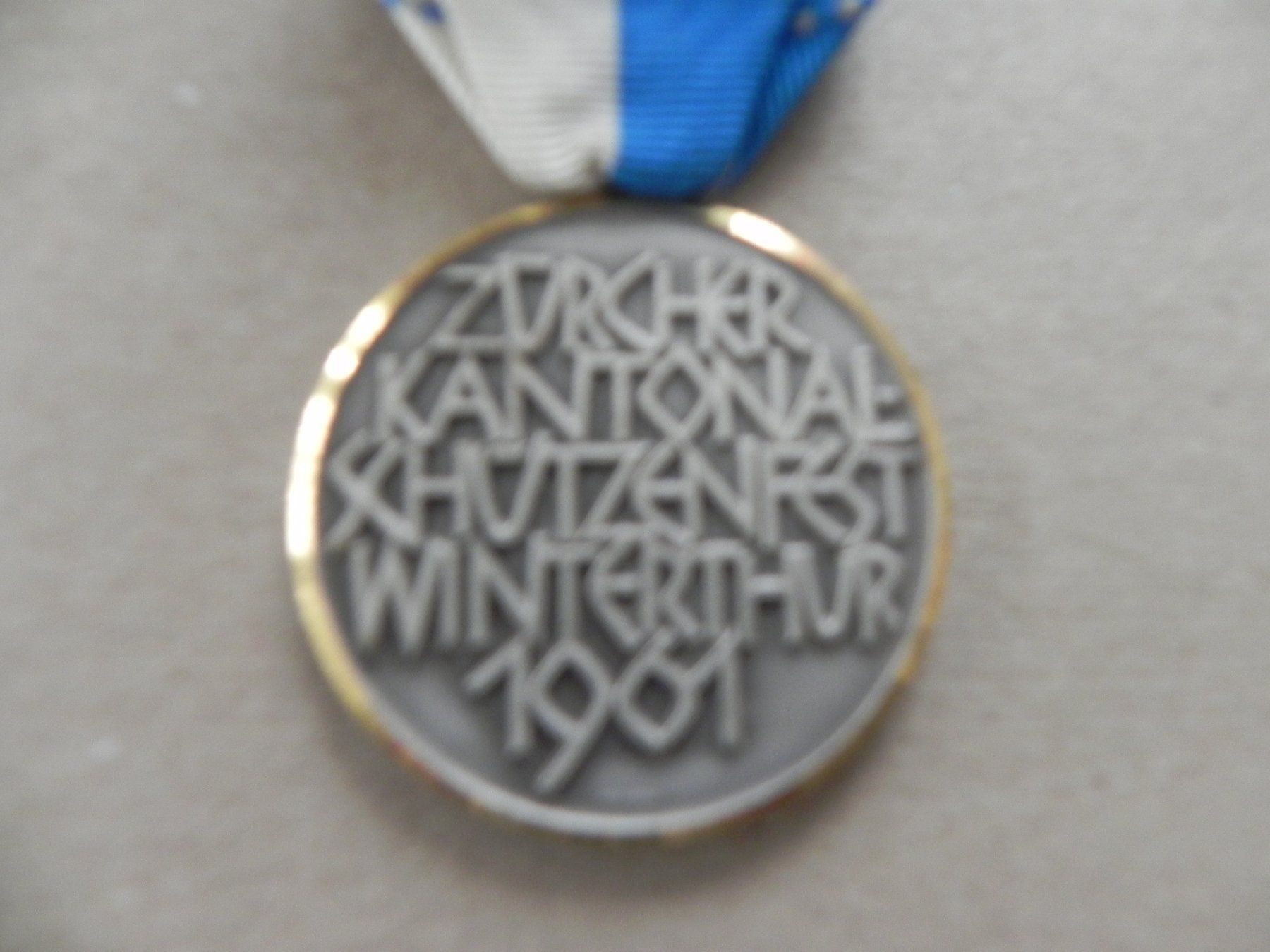 Medaillen: Medaille Kant. Schützenfest Winterthur – Gebraucht aus Siebnen von krimsie 2