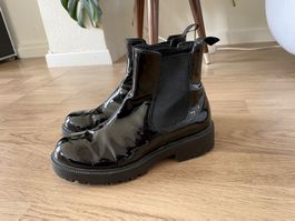 Vagabond | Lack | Chelsea Boots | Schwarz | Grösse 36