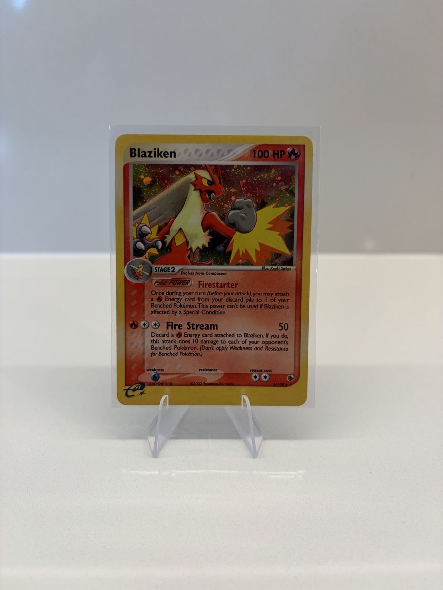 Pokémon Sammelbilder & Trading cards: Blaziken Holo Rare EX Ruby & Sapphire 2003 – Gebraucht aus Arlesheim von WungaBunga