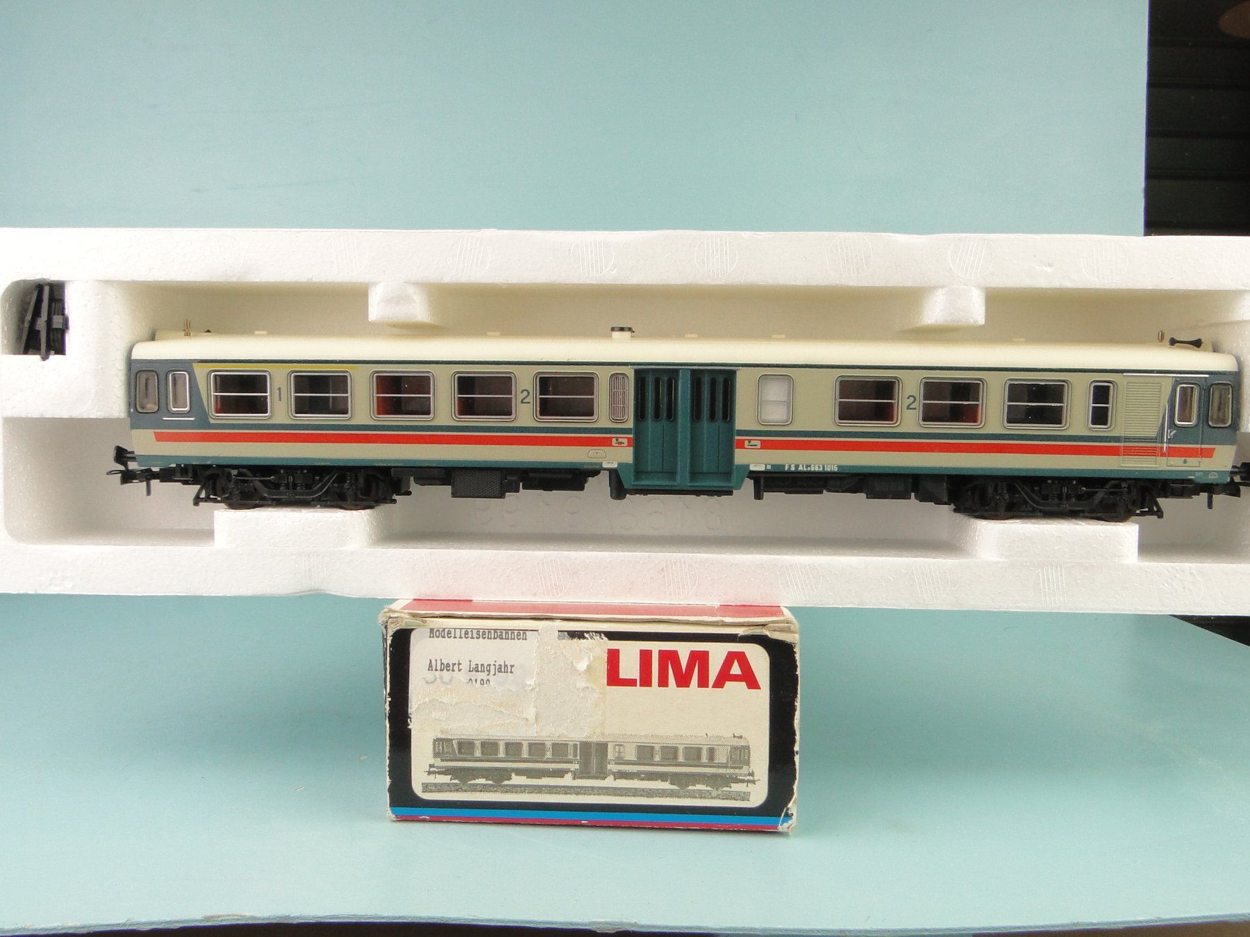 Rivarossi Modellini di ferrovie: LIMA H0 FS Aln Anhänger, NEU – Usato da Bülach venduto da cann11 3