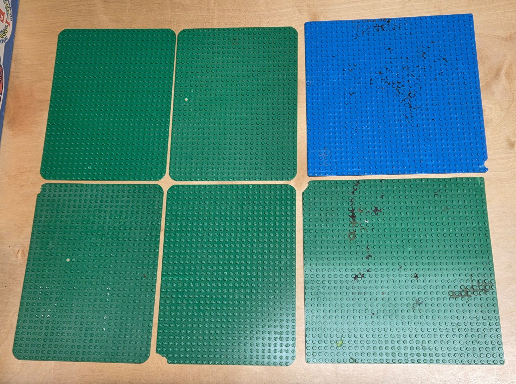 Lego Jeux de construction: Lego 6x Baseplates – Défectueux à Basadingen par tot_59zf