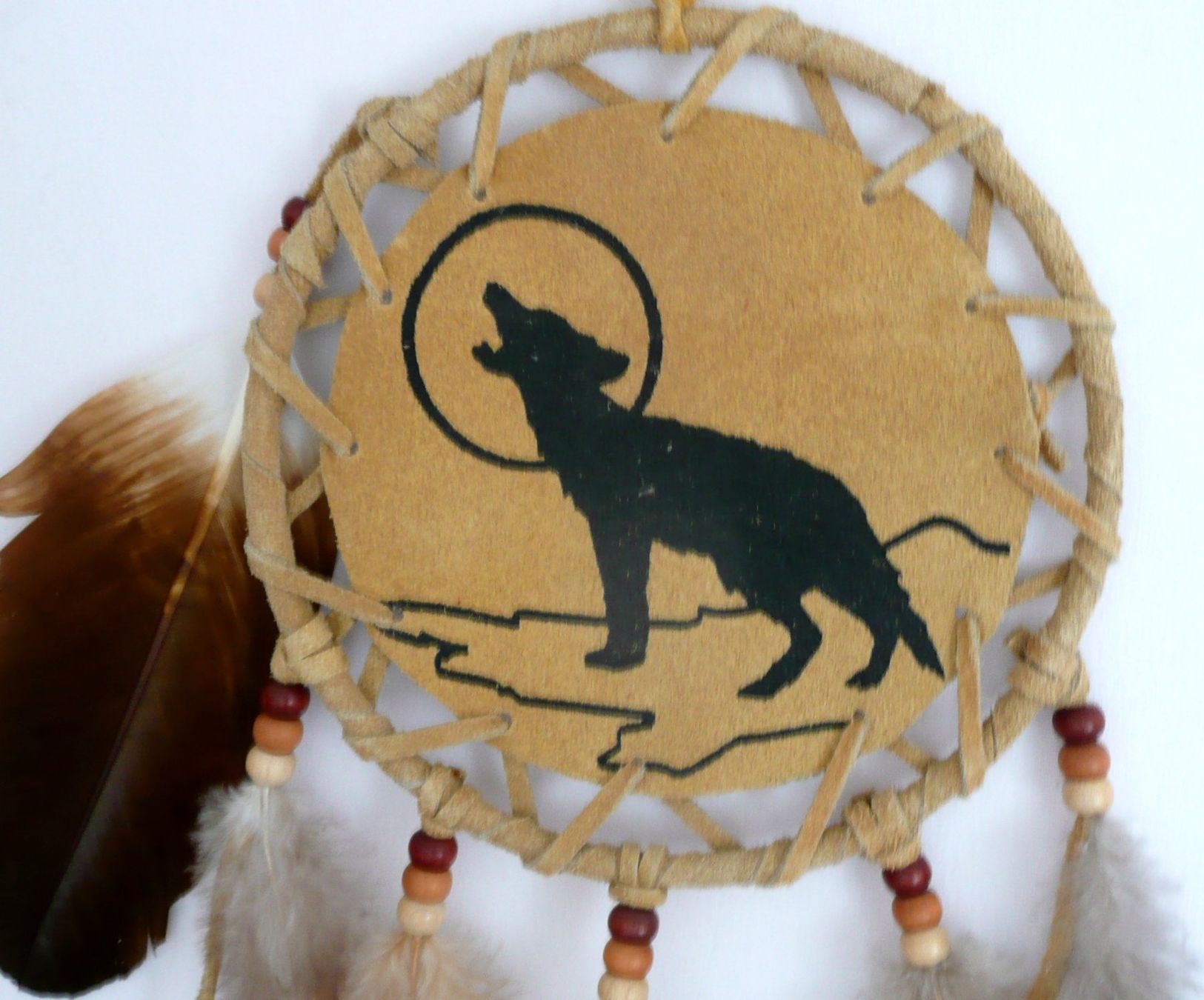 Tutte le decorazioni: Mandala klein - Totem Wolf (Ojibway) – Nuovo e nell'imballaggio originale da Mauren venduto da Yeelen 1