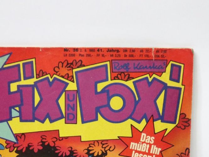 Comics: 1993 Fix & Foxi Comic, – Gebraucht aus Eschenbach SG von Astalavista 4