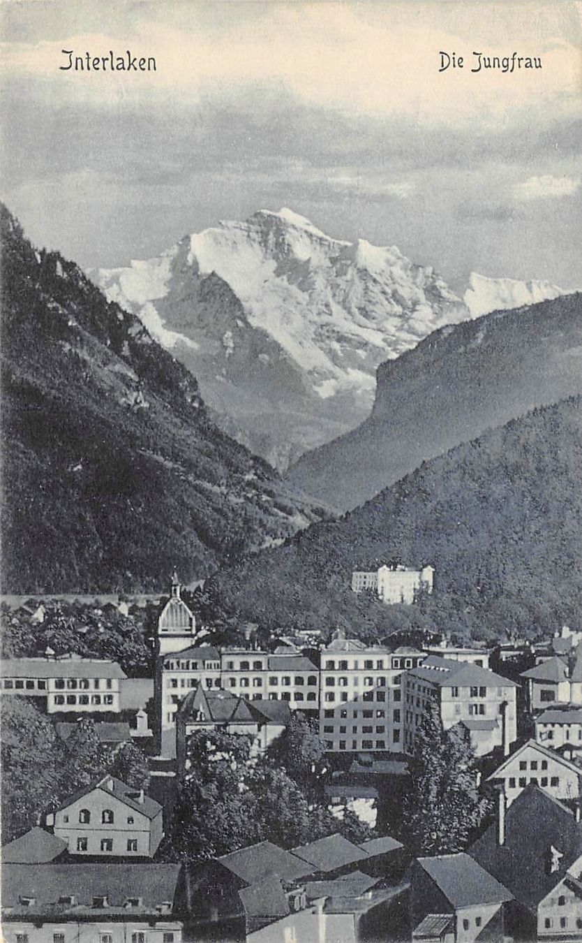 Ansichtskarten: 2x Interlaken – Gebraucht aus Ottikon b.Kemptth. von Neptun1974