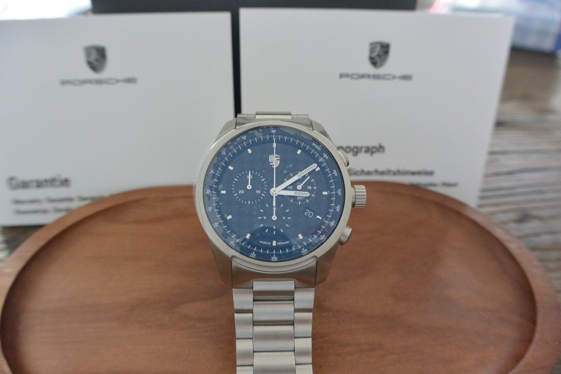 Porsche Orologi: Porsche Pepita Chronograph 42mm – Nuovo e nell'imballaggio originale da Laupen ZH venduto da Tremila 3
