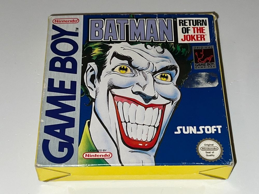 GB Spiel - Batman: Return of the Joker (OVP) - selten | Acheter sur Ricardo