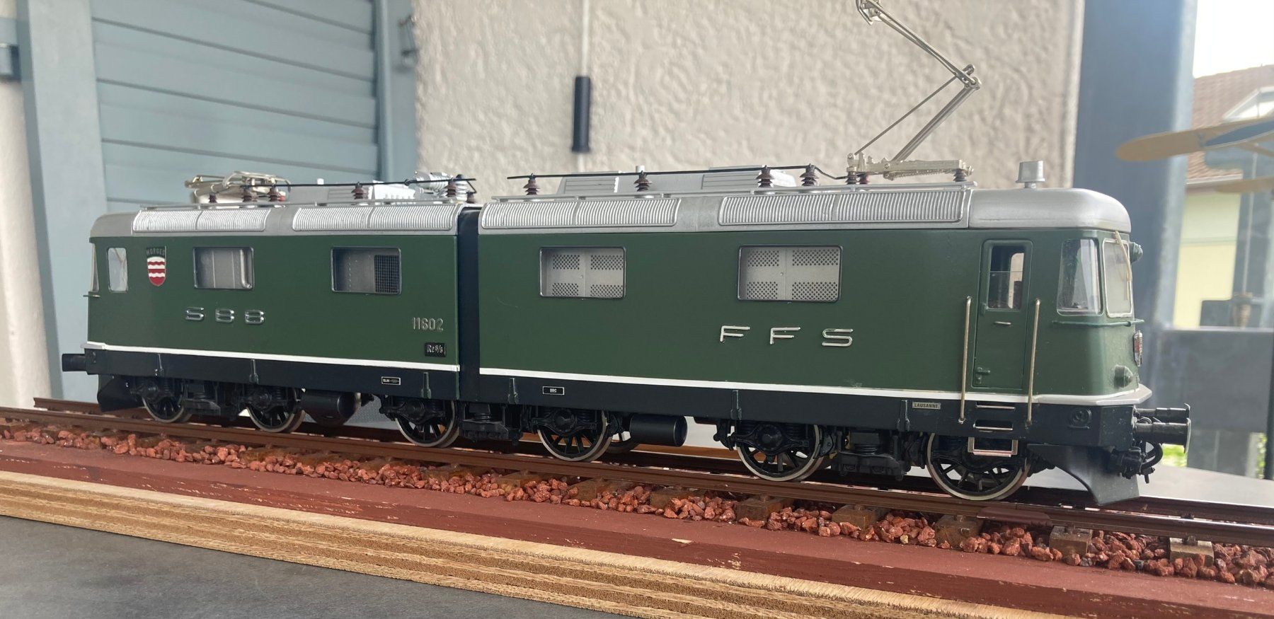 Modellini di ferrovie: SBB Re 6/6 11602 Morges – Usato da luzern venduto da Maclimac