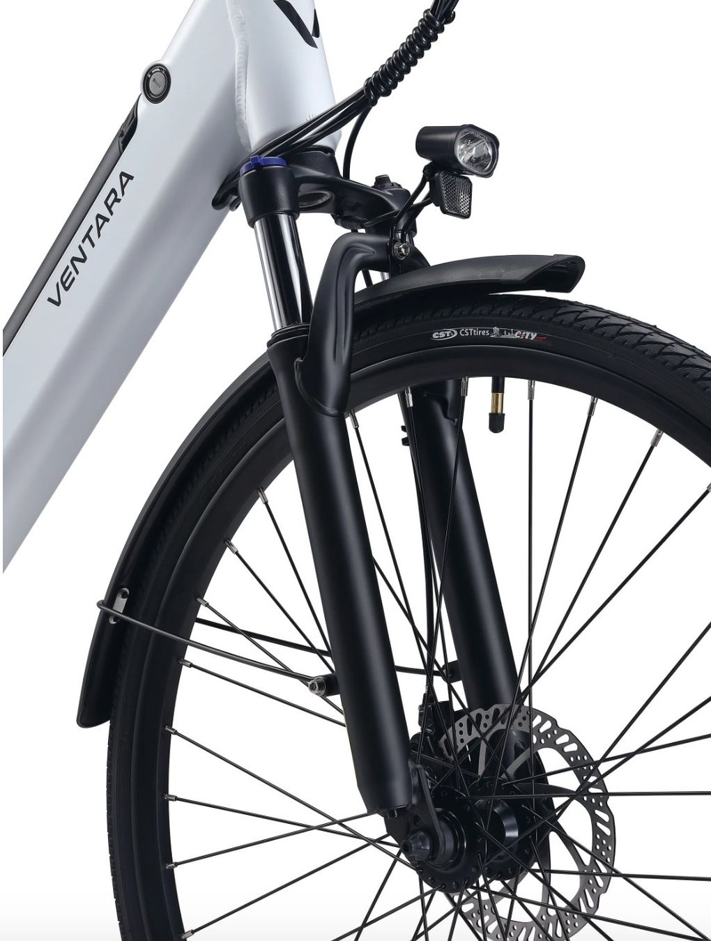 Biciclette: E-Bike City SOFIA weiss - Gratis Versand – Nuovo e nell'imballaggio originale da Kleinwangen venduto da meinwarenkorb.ch 4