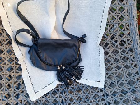 Lässige Umhänge Tasche TOP ZUSTAND schwarz