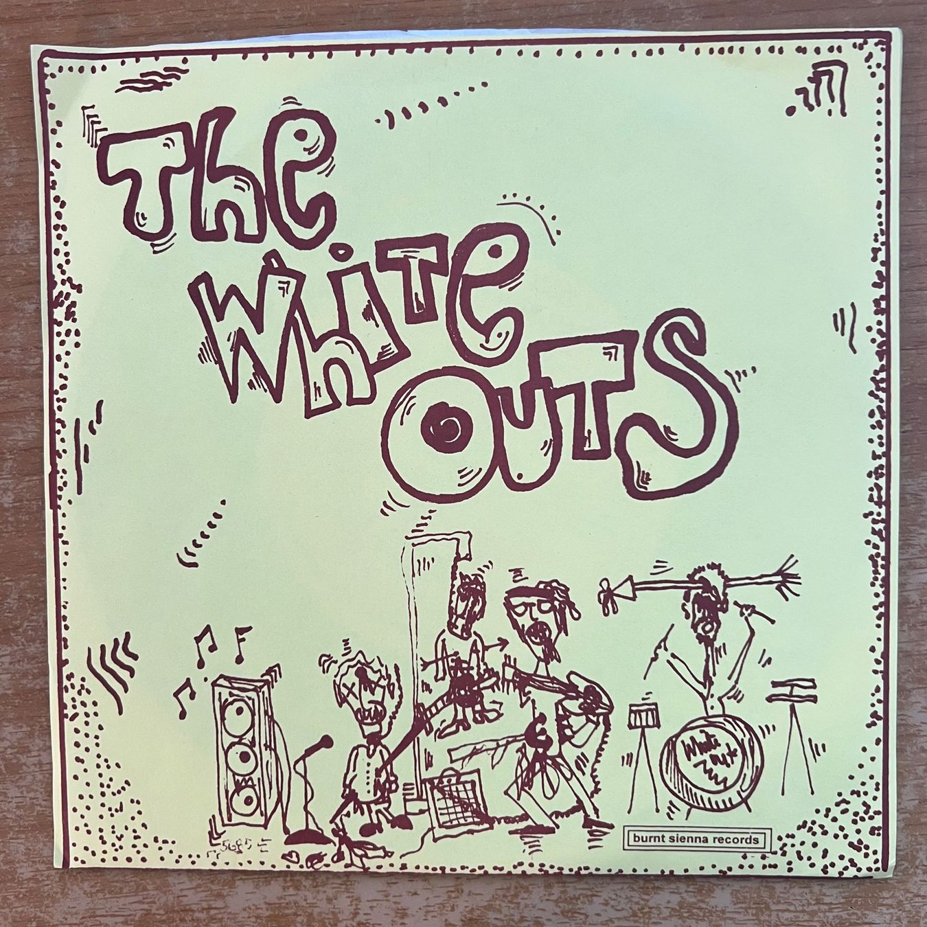 Dischi in vinile: Hairy Patt, White Outs - Split 7" EP / 1. US-Press. 1997 – Usato da Gais venduto da soundcave57 1