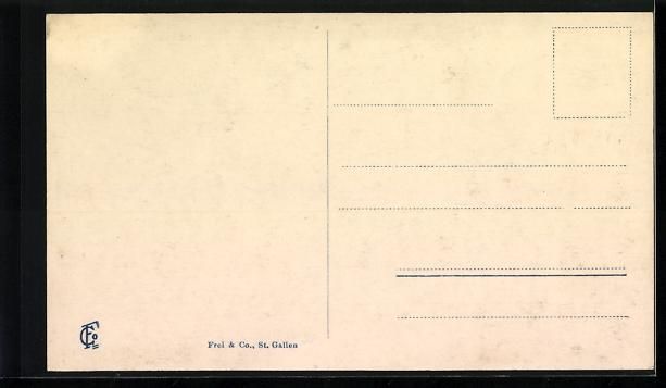 Cartoline postali: Pany /Graubünden, Ortspanorama mit Stra – Usato da Berlin venduto da bartko-reher 1