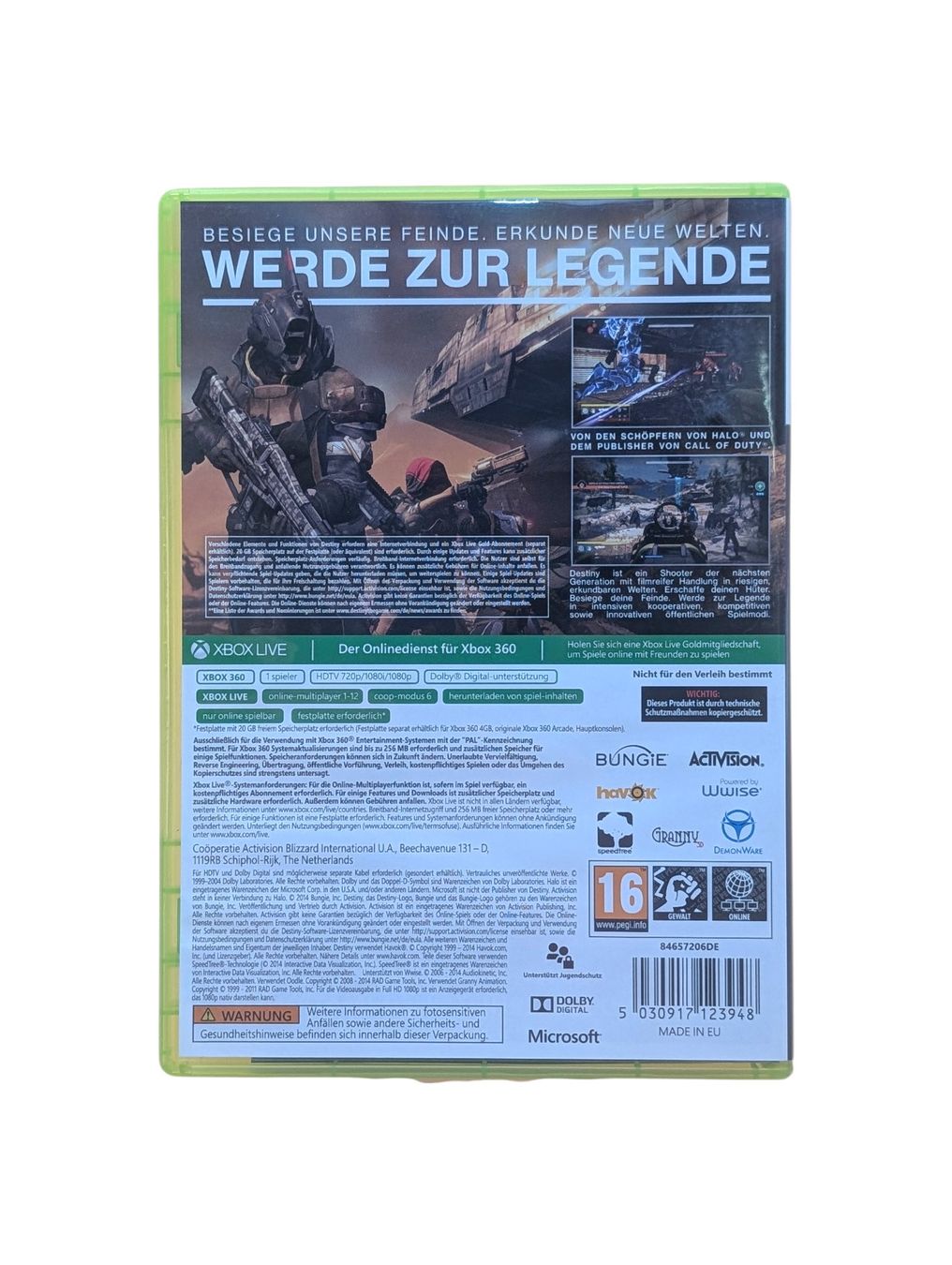 Microsoft Spiele: Destiny Xbox 360 – Gebraucht aus Domat/Ems von IsseldorsShop 1