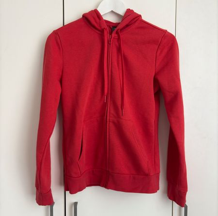 Veste rouge Adidas