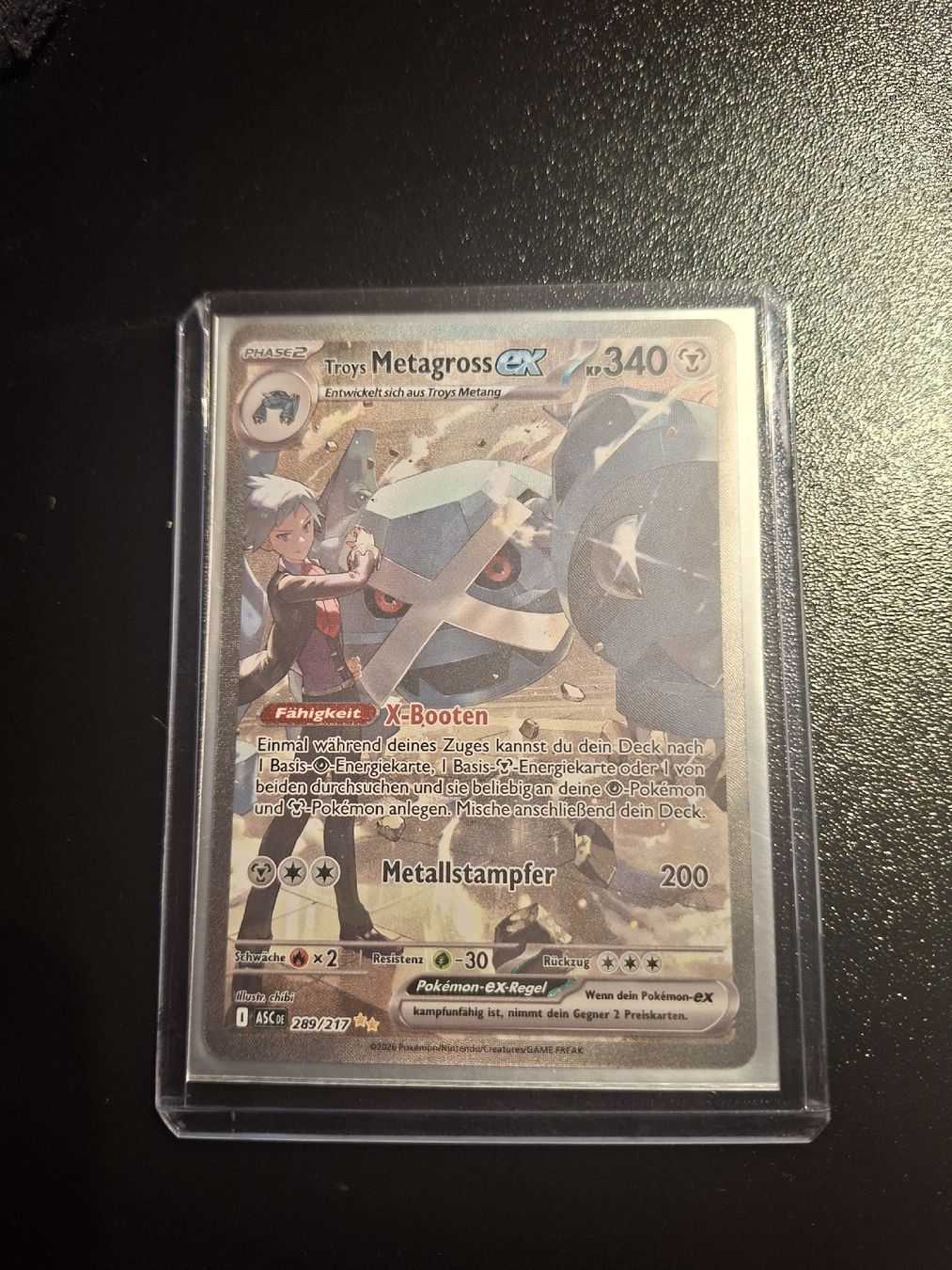 Pokémon Carte collezionabili: Troys Metagross ex DE – Usato da Andwil SG venduto da dea_jx2g