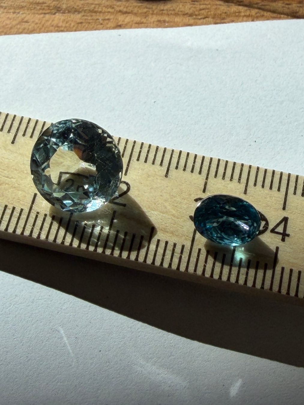 Edelsteine: 3-Schmucksteine / vermutlich Aquamarin – Gebraucht aus Bern von ewi21 3