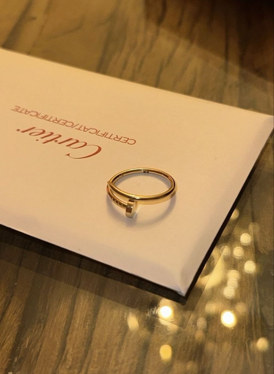 Anelli: Juste un Clou Ring Gelbgold Grösse 58 – Nuovo (secondo la descrizione) da Engelburg venduto da ueliGS 2