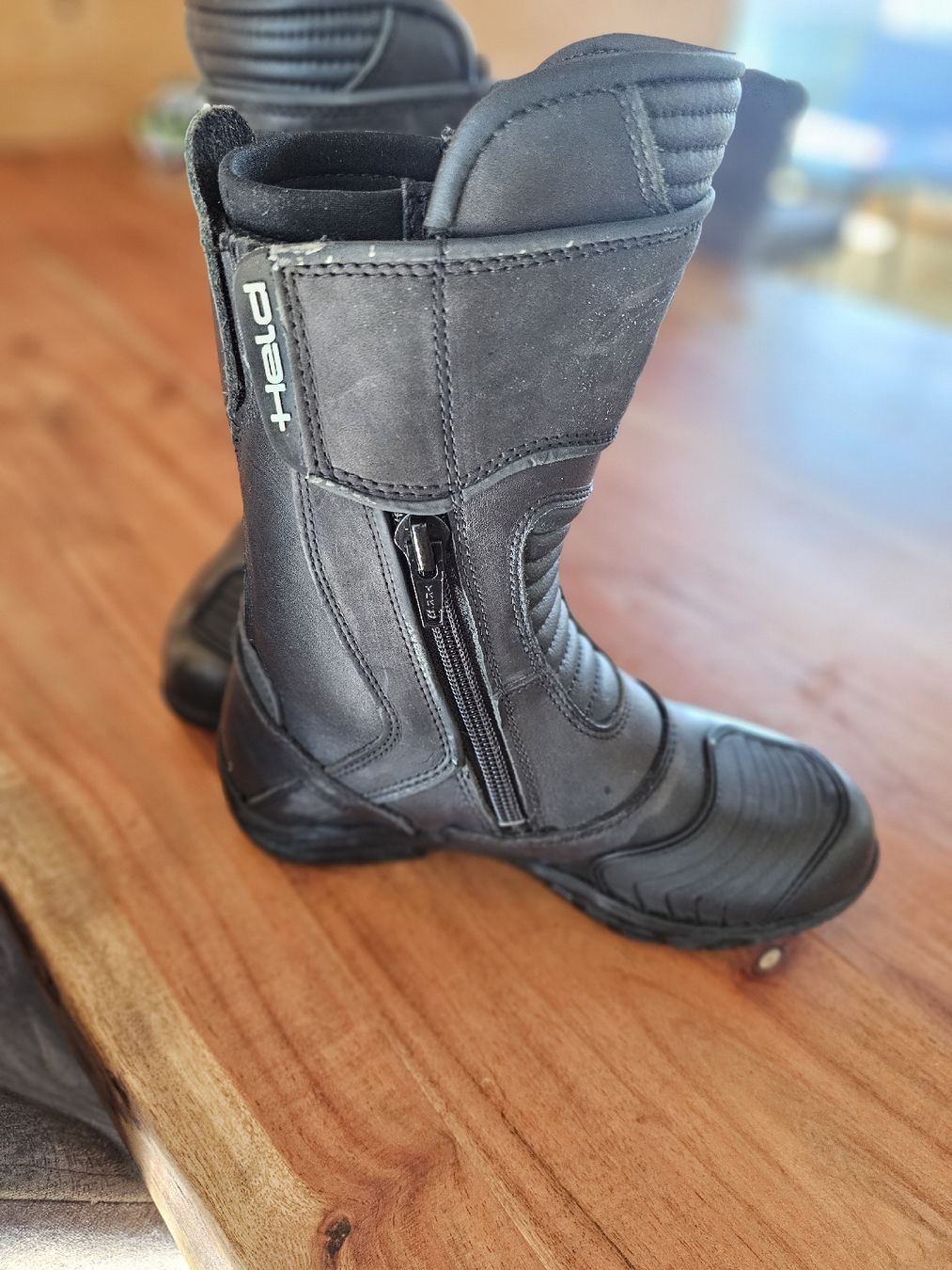 Scarpe da uomo: Motorradstiefel/Motorradhandschuhe – Nuovo (secondo la descrizione) da Biglen venduto da Vanilein93 2