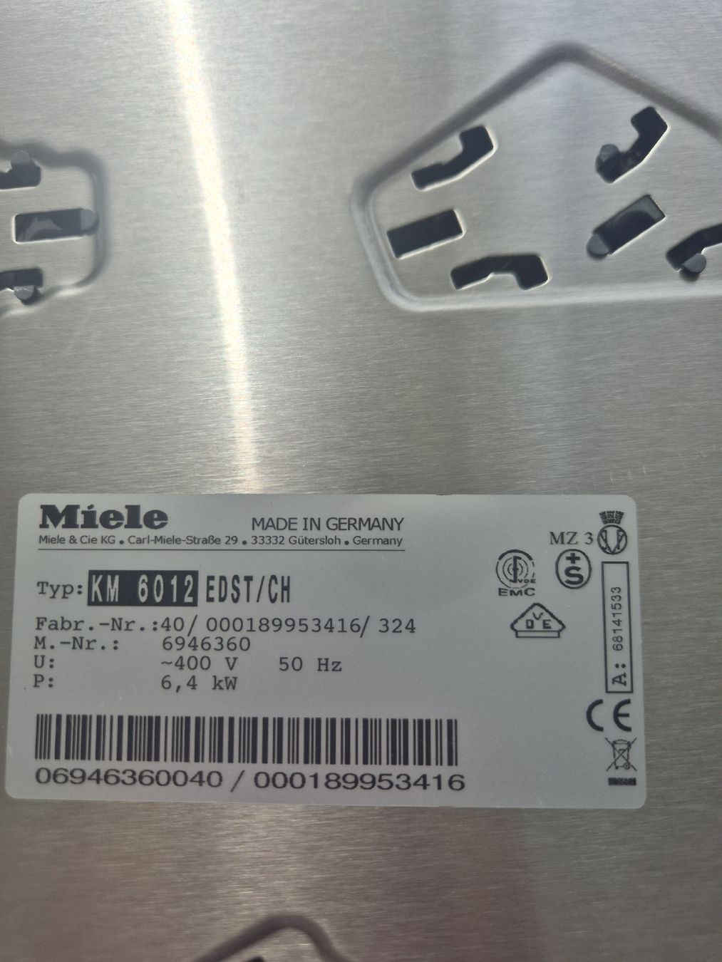 Herde: Miele Herd & Backofen – Gebraucht aus wetzikon von MironS 6