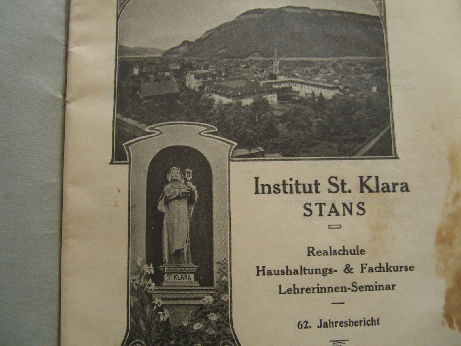 Billets de banque: St. Klara Stans – D'occasion à Bischofszell par Joachim-115 1