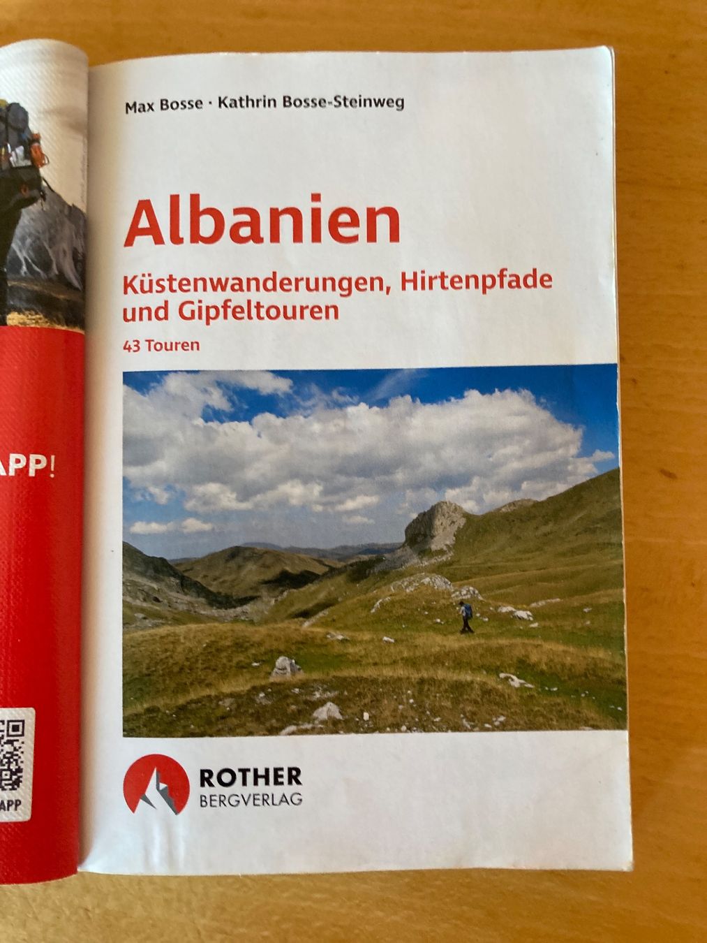 Livres: Wanderführer Albanien – D'occasion à Urtenen-Schönbühl par urs_cc6j 1