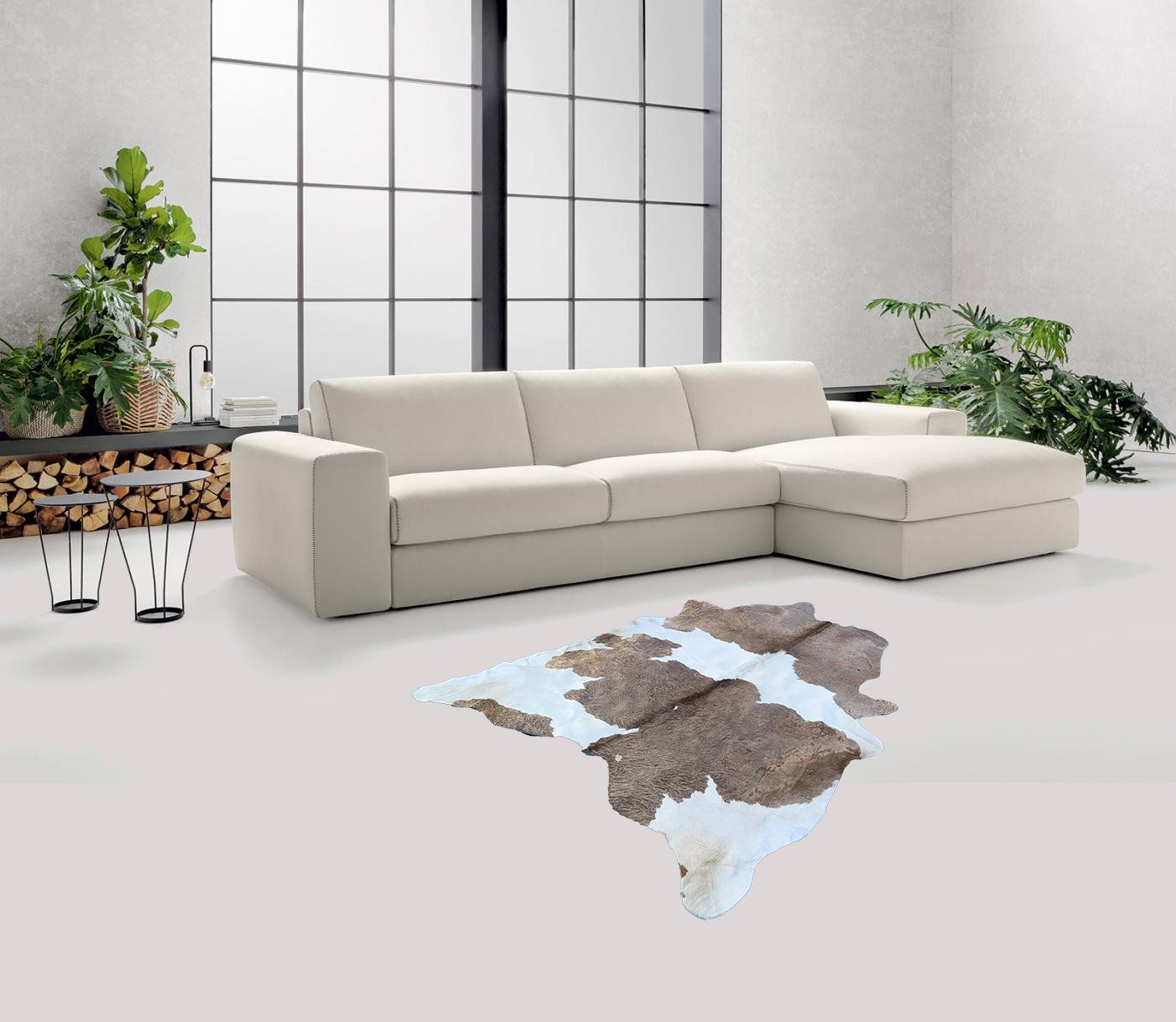 Tappeti: echtes Kuhfell Teppich Alpen/White – Nuovo e nell'imballaggio originale da Arbedo venduto da patagonialeatherrugs 5