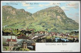 LITHO Goldau mit Rigi - Bahn