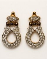 Boucles d’oreilles vintage en argent 925 – années 90