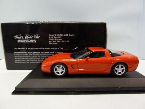 Chevrolet Modellini d'auto: Chevrolet Corvette (1997) – Nuovo e nell'imballaggio originale da Flawil venduto da Imperiosud 2