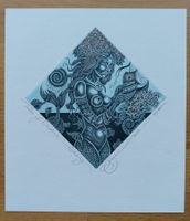Exlibris Natalija Cernetsova - Original Radierung signiert