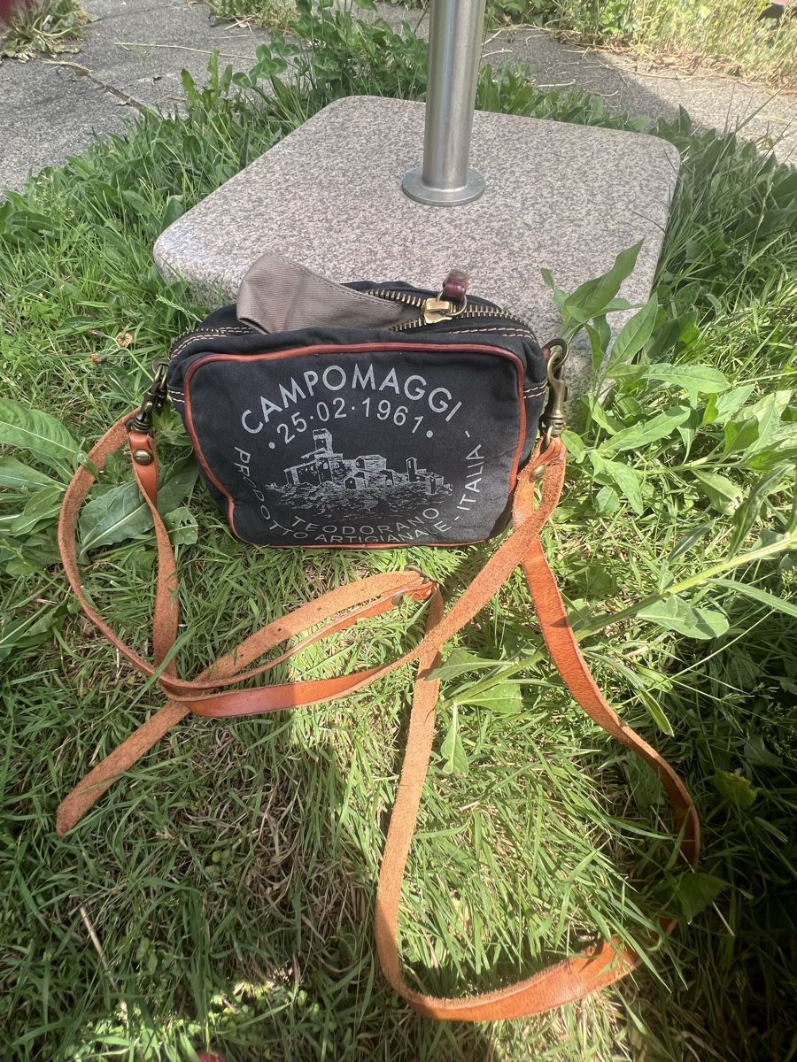 Campomaggi Borse da donna: Campomaggi  Tasche  Canvas Leder Details gebraucht – Usato da Burgdorf venduto da puppennetz